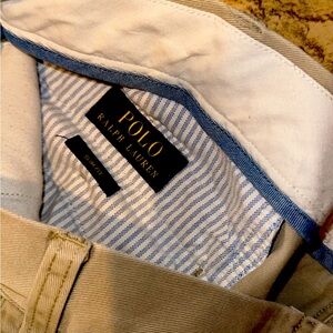 Size 32 rl polo pants khaki
